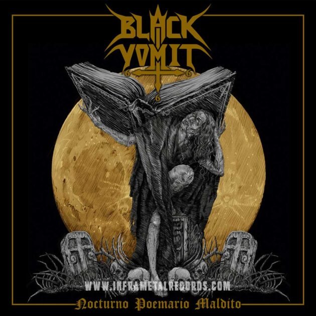 Black Vomit 666 Nocturno Poemario Maldito Black Speed Thrash Colombia