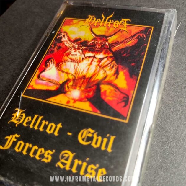 Hellrot Evil Forces arise black speed thrash metal mexico