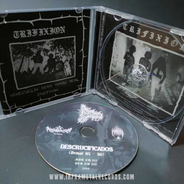 Trifixión Descrucificados (Demos 95 - 96) death thrash metal venezuela