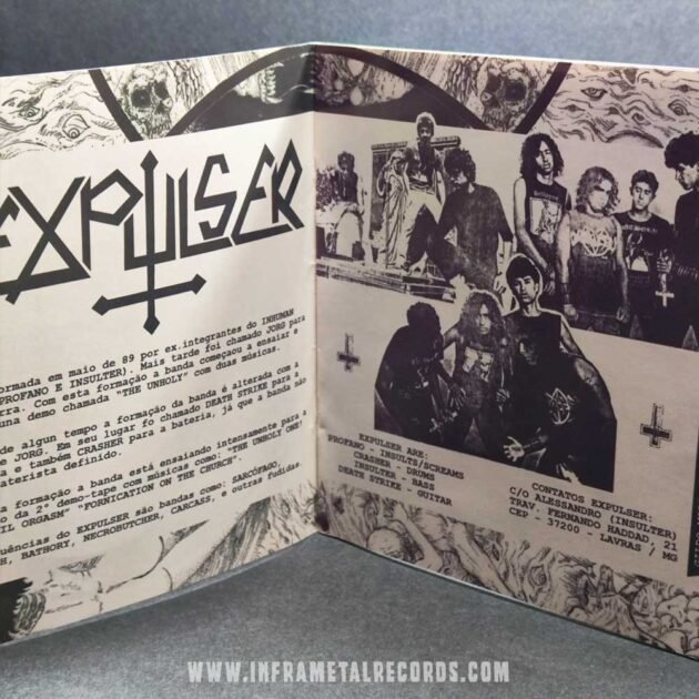 Expulser Fornications On The Bloody Cross (Compilation) death thrash metal brasil