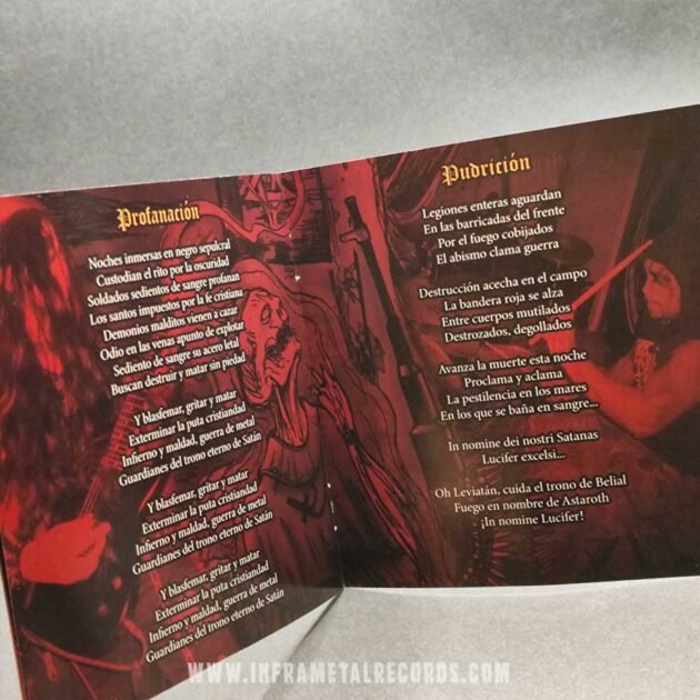Soldados del Infierno Imperum In Vita Satana Black thrash metal inframetal records colombia