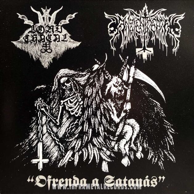 Ancient Death / Lord Chacal split ofrenda a Satanas black metal ecuador