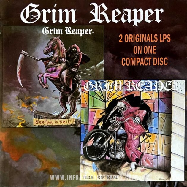 Grim Reaper See You In Hell Fear No Evil heavy metal uk nwobhm