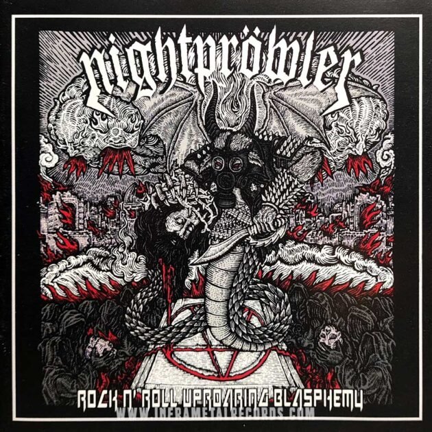 Nightprowler Rock n Roll Uproaring Blasphemy black speed metal punk ecuador