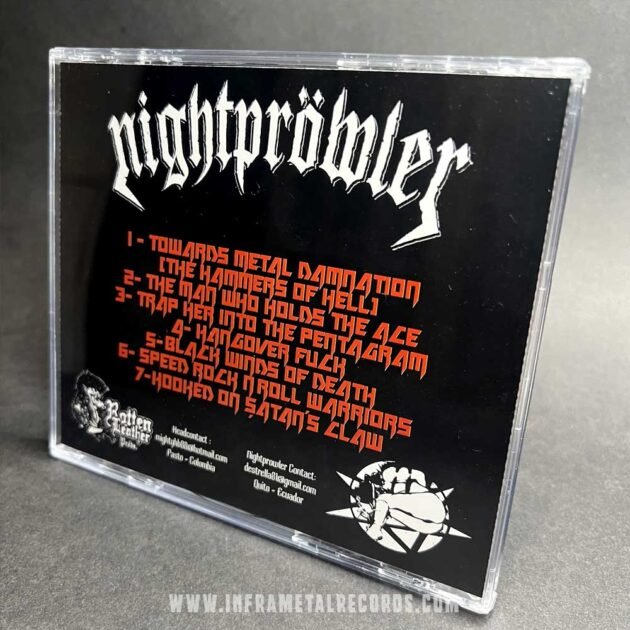 Nightprowler Rock n Roll Uproaring Blasphemy black speed metal punk ecuador