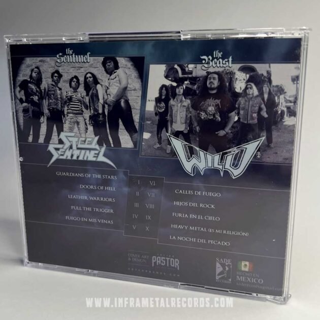 Steel Sentinel Wild The beast and the sentinel split heavy metal mexico spain