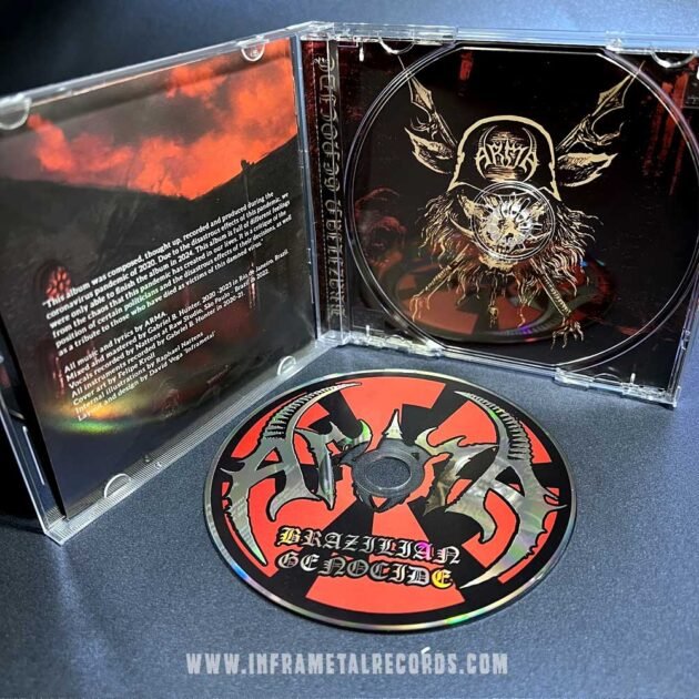 Arma Brazilian Genocide speed metal brazil cd inframetal records