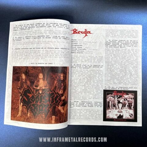 stahl fanzine #4 black thrash death metal