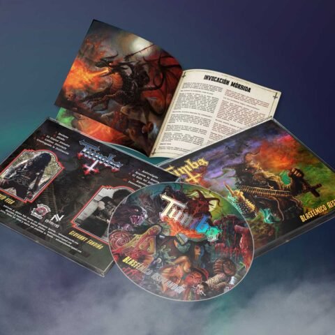 Tumba Blasfemico Resplandor black death thrash metal colombia southamerica cd