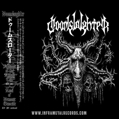 Doomslaughter Followers of the Unholy Cult Anvil of Demonic Genocide black death metal belarus cd
