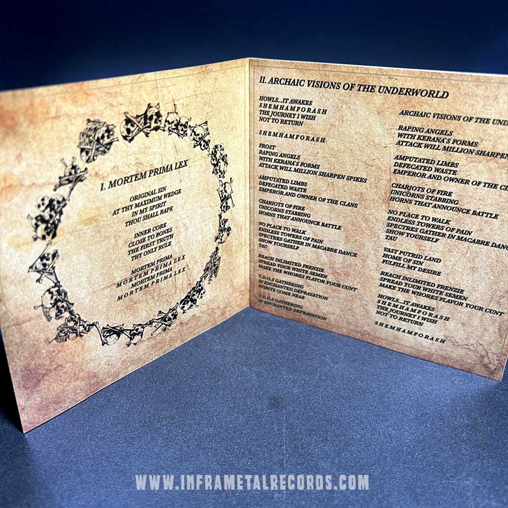 Master of Cruelty Archaic Visions of the Underworld black death thrash metal paraguay cd