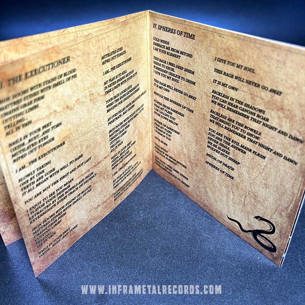 Master of Cruelty Archaic Visions of the Underworld black death thrash metal paraguay cd