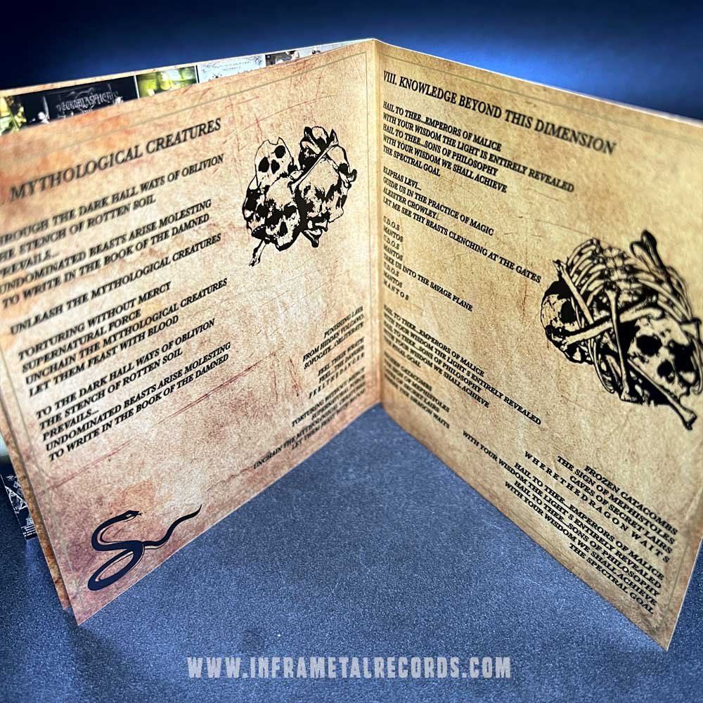 Master of Cruelty Archaic Visions of the Underworld black death thrash metal paraguay cd