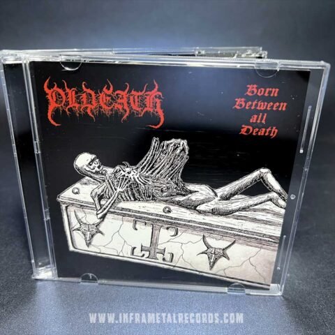 Oldeath born between all dead black metal chile CD