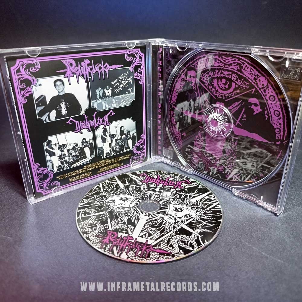 Penitencia Diabolica death thrash metal peru split CD rehearsal