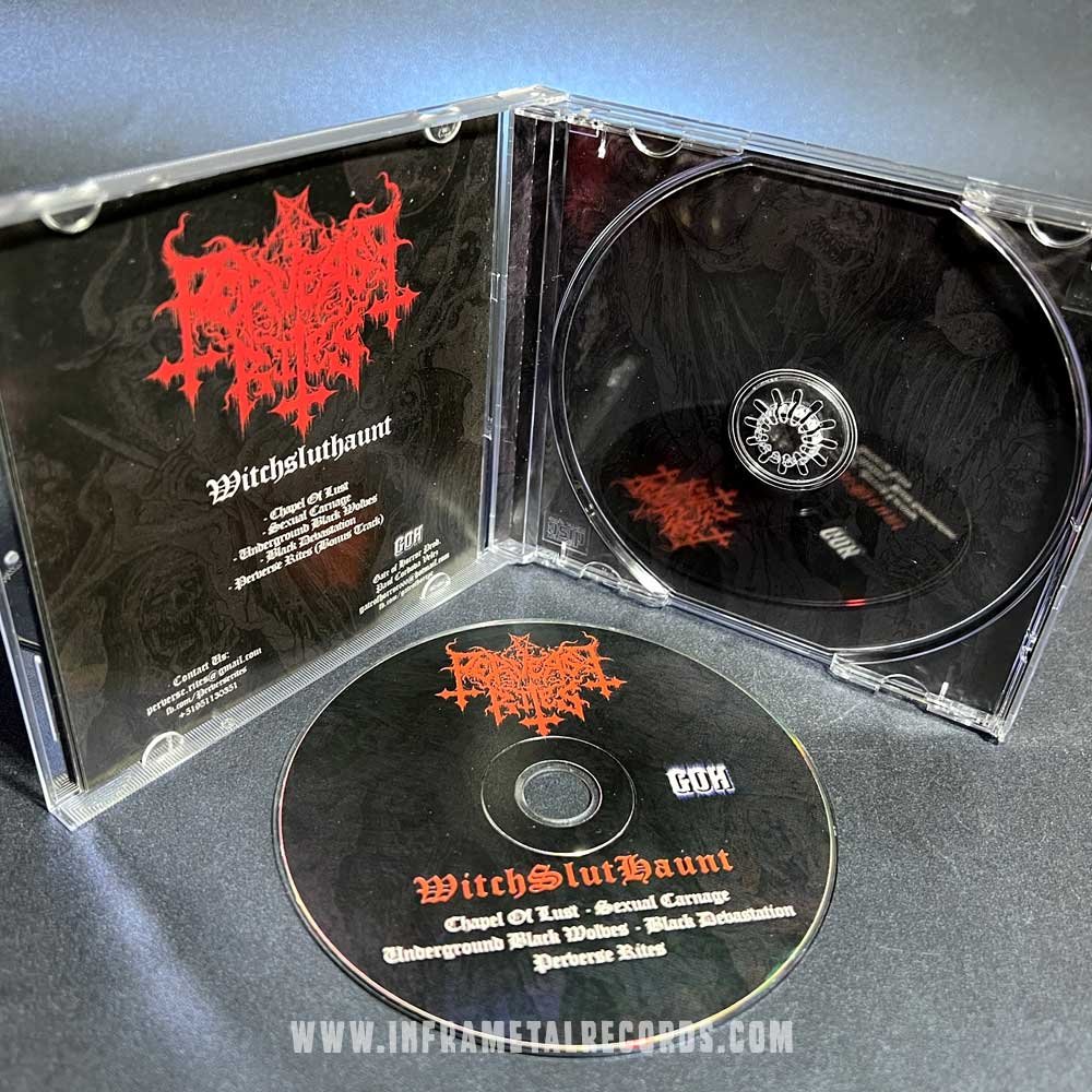Perverse Rites Witchsluthaunt cd black thrash peru