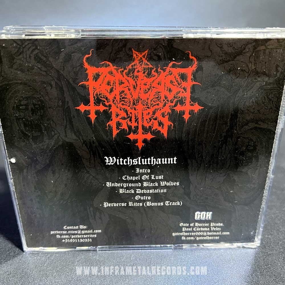Perverse Rites Witchsluthaunt cd black thrash peru