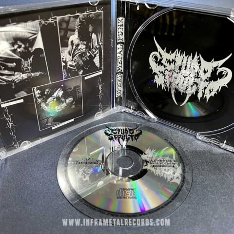 crudo sepulto st black speed metal punk chile cd