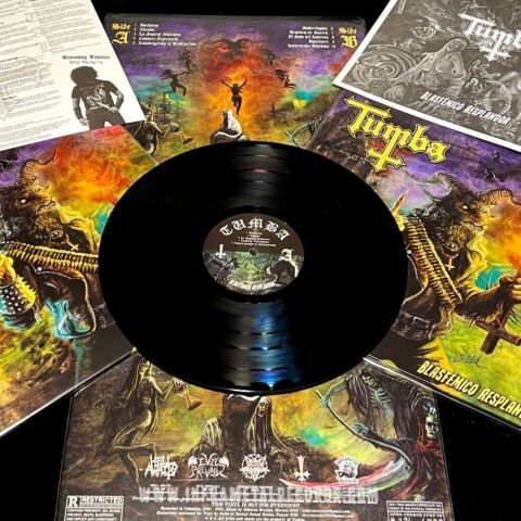 Tumba Blasfémico Resplandor vinilo inframetal destruktion records hell awaits ocsatanian noise evil prevailz black death thrash colombia