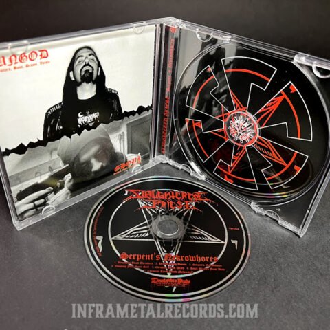 Slaughtered Priest - Serpent's Nekrowhores black thrash speed greece cd